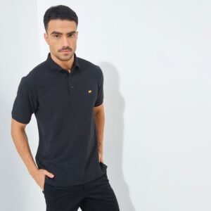 Jack Nicklaus Ralph Polo Shirt Pria Regular Fit Hitam