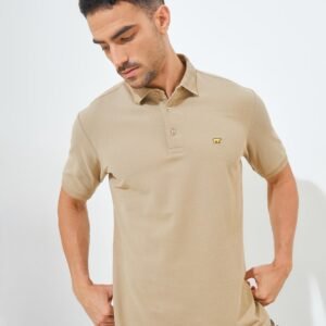 Jack Nicklaus Ralph Polo Shirt Pria Regular Fit Medium Brown