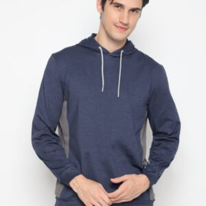 Jack Nicklaus Nikolai Premium Swirl Color Block Print Polo Pacific Blue