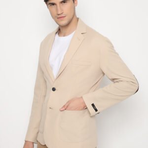 Jobb Bingham Jas Pria Slim Fit Beige