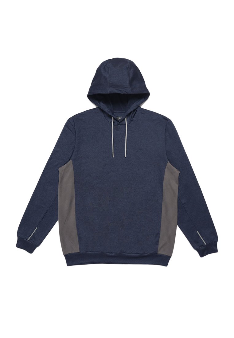 Jack Nicklaus Nikolai Premium Swirl Color Block Print Polo Pacific Blue - Image 7