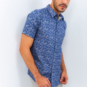 Jobb Boardway Kemeja Pria Lengan Pendek Navy