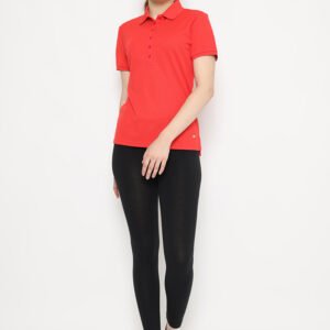 Jack Nicklaus Anja Premium Solid Polo Poppy Red
