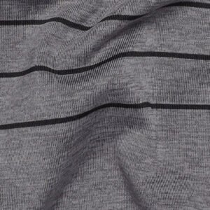 Jack Nicklaus Rimondi Premium Heather Fine Stripe Polo Caviar