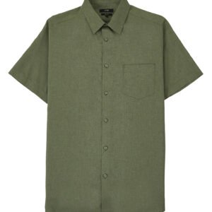 Jobb Flavian Kemeja Pria Lengan Pendek Olive