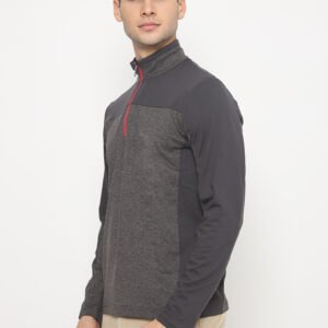 Jack Nicklaus Dzeko Premium Blocked Piece Sweater Caviar