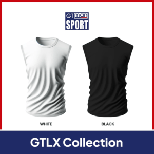 GT Sport Pakaian Dalam Pria GT Man GTLX-SL-WH Isi 1 Pcs – Men Singlet Slim Fit Innerwear 100% Cotton Putih