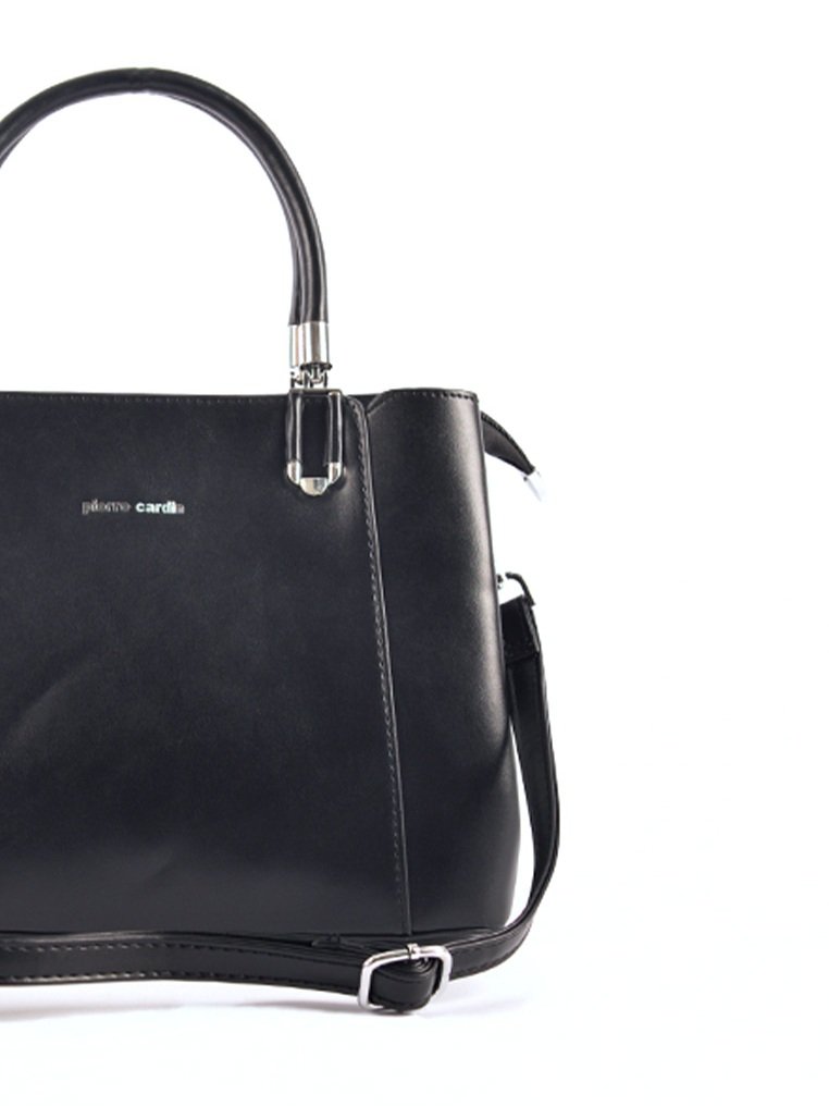 Pierre Cardin Top Handle Bag Black 9121529101BLA - Image 5