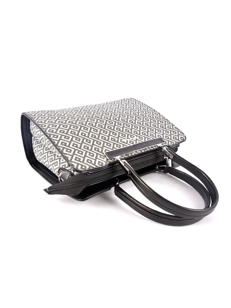 Pierre Cardin Top Handle Bag Black - Image 4