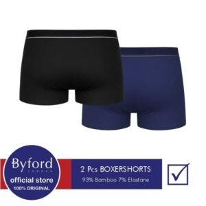 Byford Celana Dalam Pria Boxershorts BAMBOO 2 Warna / pack - YBYB17X2BS
