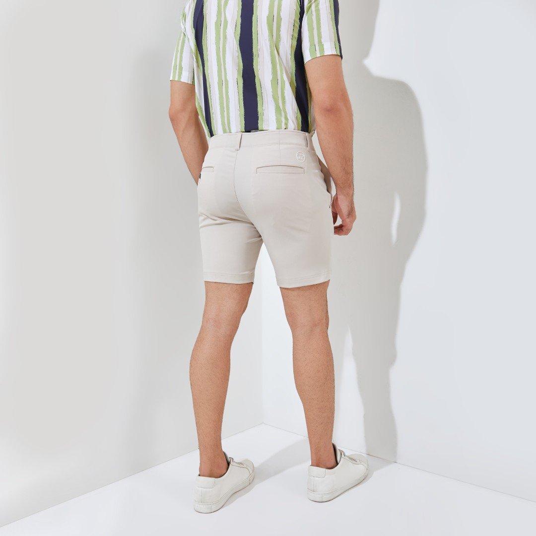 Jack Nicklaus Florian Premium Celana Pendek Pria Regular Fit Bahamas Sand - Image 6