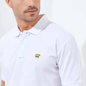 Jack Nicklaus Luther Polo Shirt Pria Regular Fit Putih