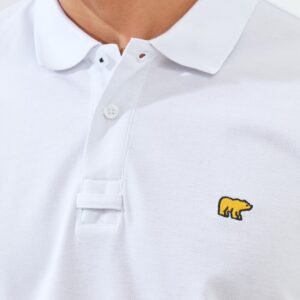 Jack Nicklaus Luther Polo Shirt Pria Regular Fit Putih