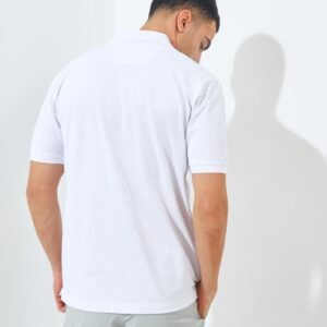 Jack Nicklaus Luther Polo Shirt Pria Regular Fit Putih