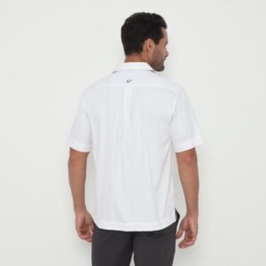 Jack Nicklaus Morpheus Kemeja Pria Lengan Pendek Relaxed Fit White