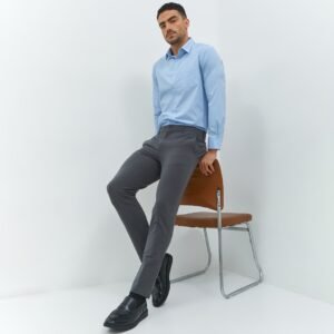 Jobb Clooney Celana Panjang Modern Slim Fit Dark Grey