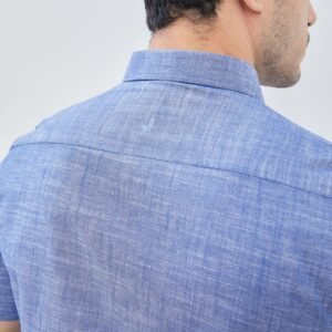 Jobb Comino Kemeja Pria Lengan Pendek Slim Fit Medium Blue