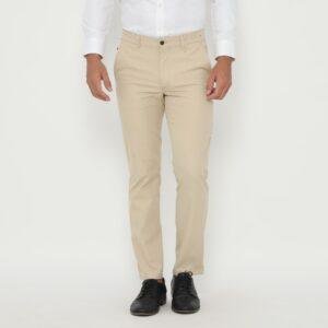 Jobb Jevino Celana Panjang Modern Slim Fit Beige