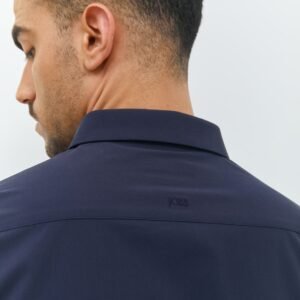 Jobb Ortega Kemeja Pria Lengan Panjang Slim Fit Navy