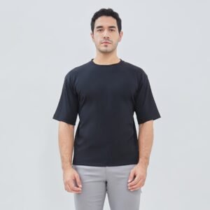 JOBB Rockie T-shirt Pria Oversized Hitam