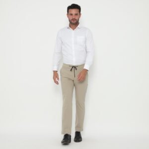 Jobb Venus Celana Panjang Modern Slim Fit Light Khaki