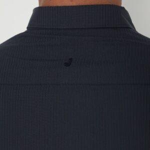 Jobb Yorke Kemeja Pria Lengan Pendek Slim Fit Navy