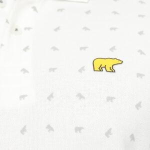 Jack Nicklaus Aero Polo Shirt Pria Slim Fit White