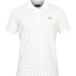Jack Nicklaus Aero Polo Shirt Pria Slim Fit White