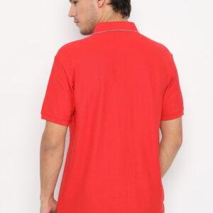 Jack Nicklaus Atlantic Polo Shirt Pria Regular Fit Merah