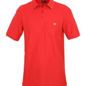 Jack Nicklaus Atlantic Polo Shirt Pria Regular Fit Merah
