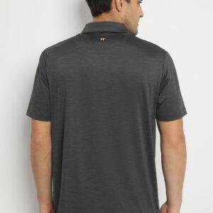 Jack Nicklaus Cagliari Premium Tonal 2 Color Solid Polo Caviar