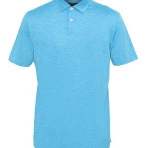 Jack Nicklaus Cagliari Premium Tonal 2 Color Solid Polo Mediterranean Sea