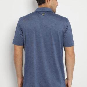 Jack Nicklaus Cagliari Premium Tonal 2 Color Solid Polo Classic Navy