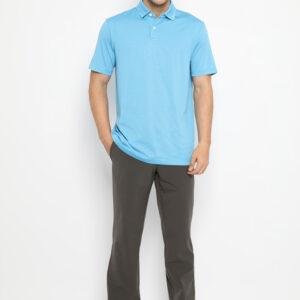 Jack Nicklaus Catania Premium Feeder Stripe Polo Mediterranean Sea