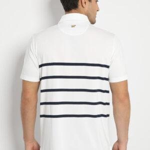 Jack Nicklaus Ferrara Premium Engineered Body Stripe Polo Bright White