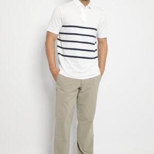 Jack Nicklaus Ferrara Premium Engineered Body Stripe Polo Bright White