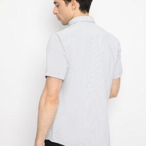 Jobb Revano Kemeja Pria Lengan Pendek Slim Fit Navy