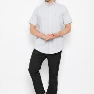 Jobb Revano Kemeja Pria Lengan Pendek Slim Fit Navy