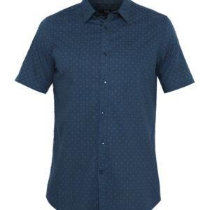 Jobb Kaison Kemeja Pria Lengan Pendek Slim Fit Navy