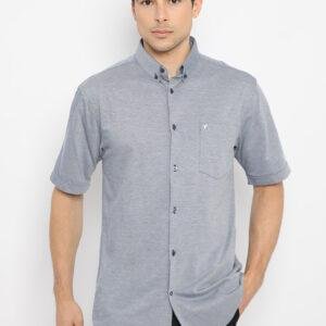 Jobb Caspian Kemeja Pria Lengan Pendek Regular Fit Medium Blue