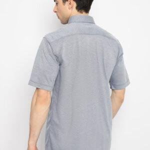 Jobb Caspian Kemeja Pria Lengan Pendek Regular Fit Medium Blue