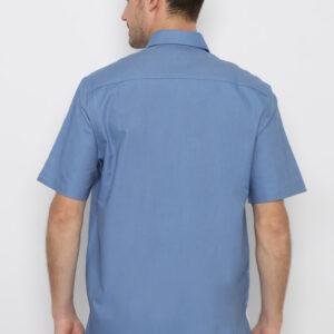 Jack Nicklaus Parma Kemeja Pria Lengan Pendek Regular Fit Navy 2022