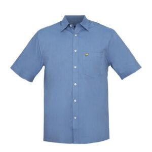 Jack Nicklaus Parma Kemeja Pria Lengan Pendek Regular Fit Navy 2022