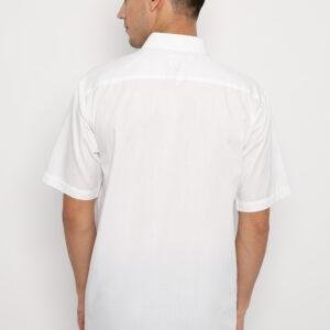 Jobb Sevillo Kemeja Pria Lengan Pendek Regular Fit Putih