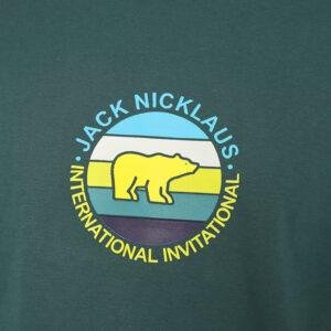 Jack Nicklaus Derrick T-Shirt Slim Fit Hijau