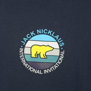 Jack Nicklaus Derrick T-Shirt Slim Fit Navy