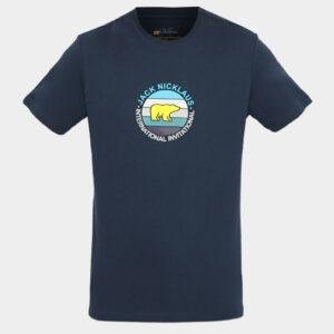 Jack Nicklaus Derrick T-Shirt Slim Fit Navy
