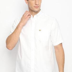 Jack Nicklaus Diamo Kemeja Pria Lengan Pendek Slim Fit Putih