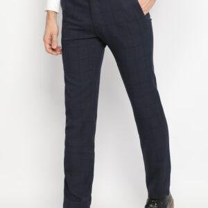 Jobb Skasgard Celana Panjang Pria Moden Slim Fit Navy