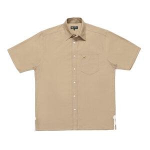 Jack Nicklaus Parma Kemeja Pria Lengan Pendek Regular Fit Khaki